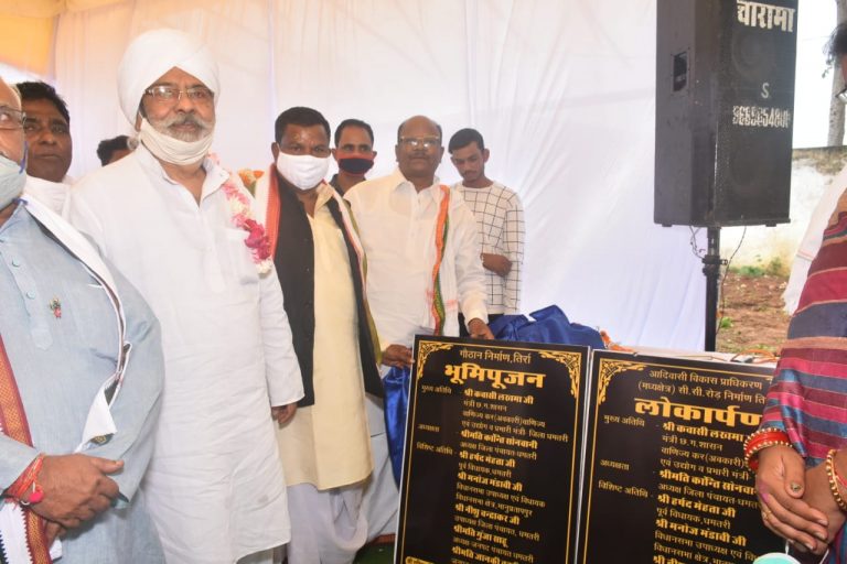 गोधन न्याय योजना से ग्रामीण बनेंगे स्वावलम्बी: श्री लखमा : उद्योग मंत्री कवासी लखमा ने निर्माण कार्यों का लोकार्पण और भूमिपूजन किया