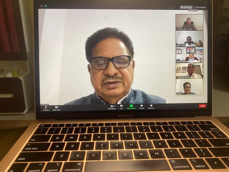 किसान विरोधी काले कानूनों के खिलाफ आंदोलन की रणनीति बनाने के लिए छत्तीसगढ़ प्रदेश कांग्रेस की कार्यकारिणी की बैठक – शैलेश नितिन त्रिवेदी