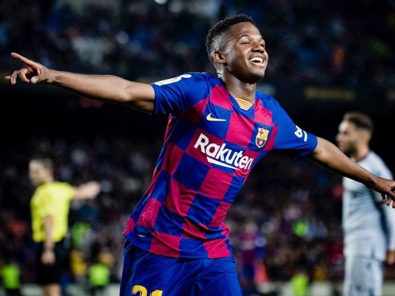 बार्सिलोना के स्टार अंशु फाती सबसे कम उम्र में इंटरनेशनल गोल करने वाले स्पेन के युवा खिलाड़ी बने, यूक्रेन को 4-0 से हराया