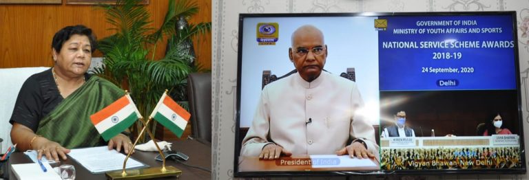 राष्ट्रीय सेवा योजना पुरस्कार समारोह में राज्यपाल वर्चुअल रूप से हुई शामिल : छत्तीसगढ़ से दो श्रेष्ठ स्वयंसेवकों को सम्मानित होने पर दी शुभकामनाएं