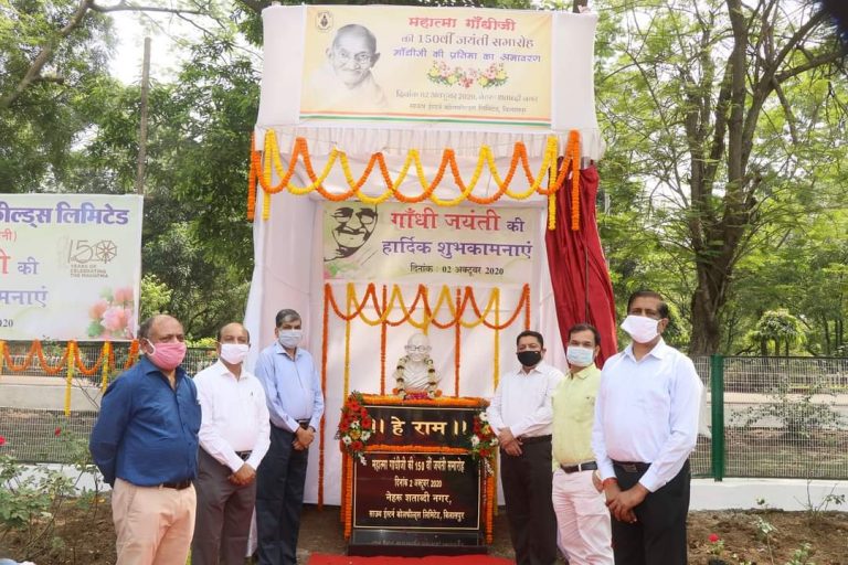 एसईसीएल में गांधीजी के विचारों के प्रति समर्पण का  भाव-मनाई गई गांधी जयंती