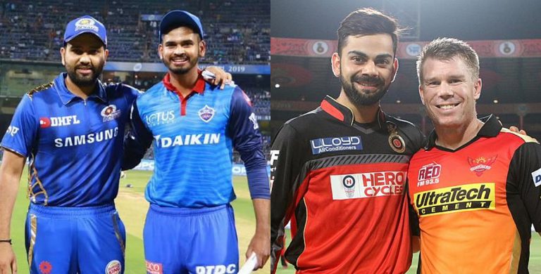 IPL में आज डबल हेडर : दोपहर में दिल्ली-मुंबई और शाम को बैंगलोर-हैदराबाद की भिड़ंत