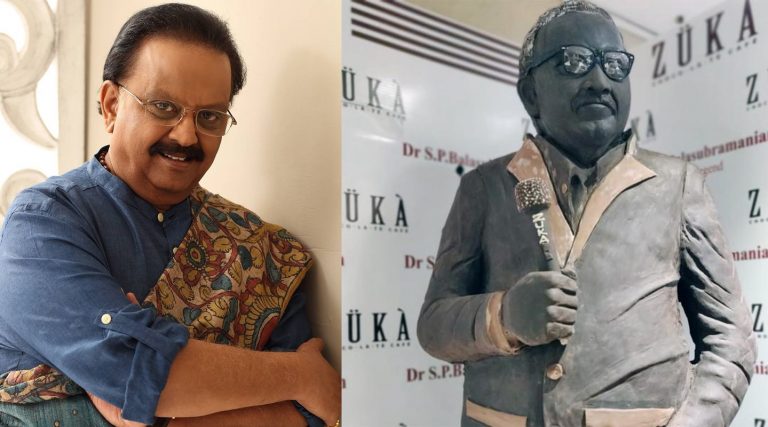 पुडुचेरी में एसपी बालासुब्रमण्यम का चॉकलेट स्टैच्यू, 161 घंटे में हुआ तैयार, वजन 339 किलो