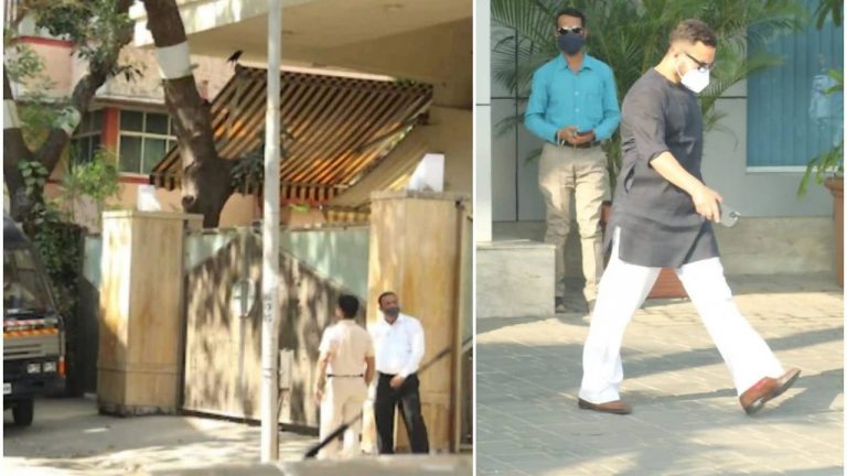 सैफ अली खान की वेब सीरीज ‘तांडव’ पर जारी है बवाल, घर के बाहर पुलिस हुई तैनात