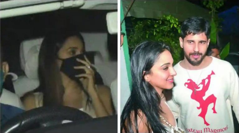 एक्टर सिद्धार्थ मल्होत्रा से देर रात मिलने पहुंची Kiara Advani, मीडिया को देख उड़ गए होश
