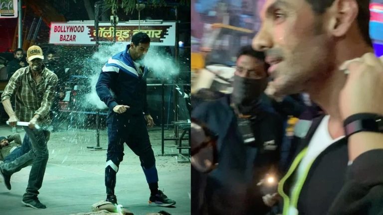 फिल्म अटैक के सेट्स पर घायल हुए जॉन अब्राहम, वीडियो किया शेयर