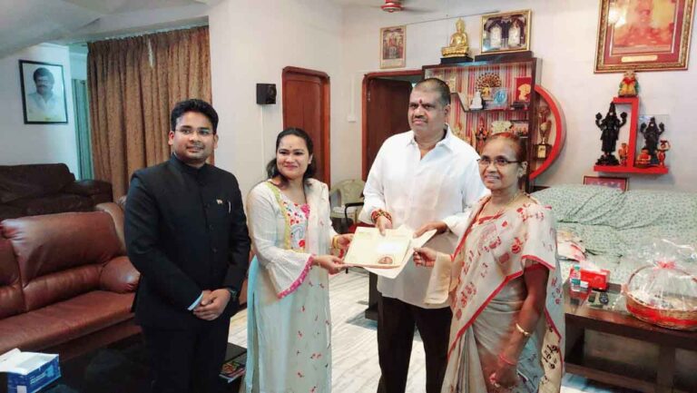 आंध्रप्रदेश के संस्कृति एवं पर्यटन मंत्री एम. श्रीनिवास राव को राष्ट्रीय आदिवासी नृत्य महोत्सव के लिए न्यौता