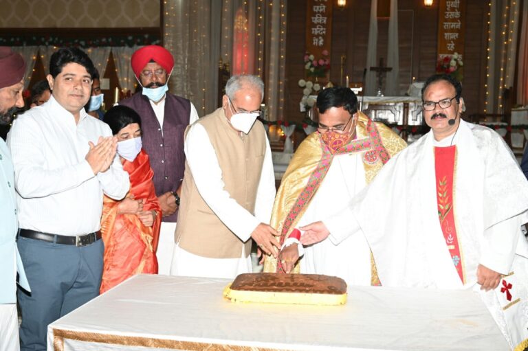 प्रभु यीशु मसीह ने प्रेम और सद्भाव का रास्ता दिखाया, विकास का मूलमंत्र भी यही है : भूपेश बघेल