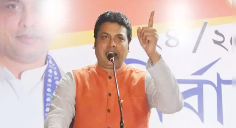 “कांग्रेस के सफाए के लिए राहुल गांधी की अज्ञानता जिम्‍मेदार”: त्रिपुरा सीएम