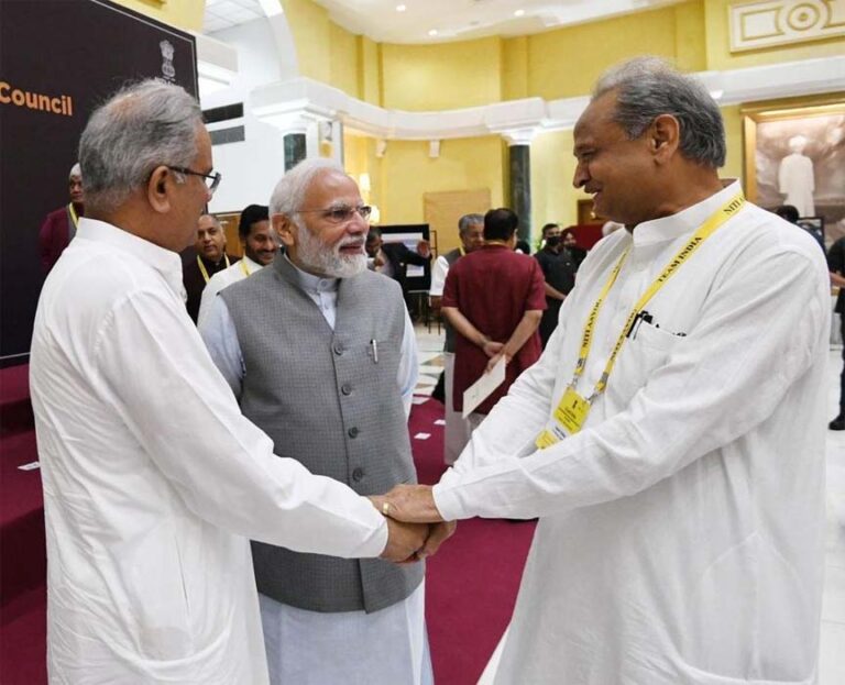 नीति आयोग की गवर्निंग काउंसिल की बैठक में प्रधानमंत्री ने छत्तीसगढ़ की गोधन न्याय योजना का किया ज़िक्र