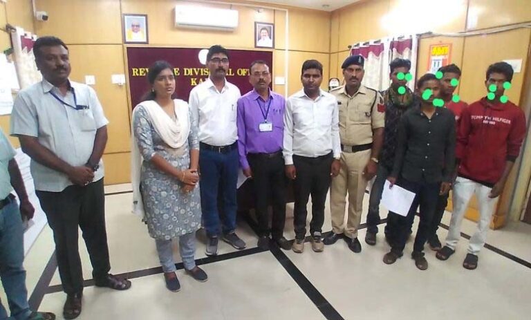 तमिलनाडु से कबीरधाम जिले के चार बंधक श्रमिकों को रेस्क्यू टीम ने छुड़ाया