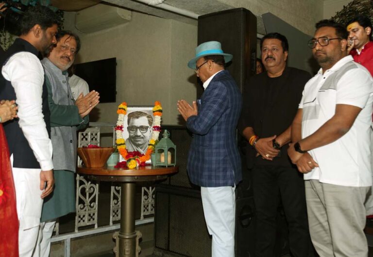 पंडित दीनदयाल उपाध्याय की पुण्यतिथि पर हिन्दी फ़िल्म मैं दीनदयाल हूँ का मुहूर्त