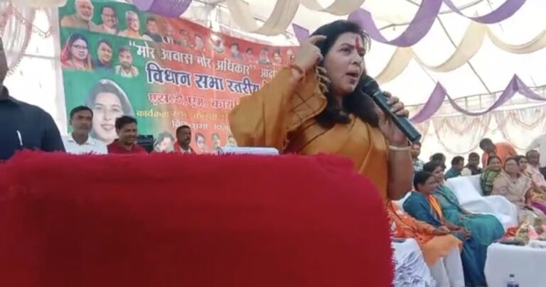 भाजपा में अल्पसंख्यकों के लिए टिकट वितरण मुद्दे पर कहा जो जीतेगा उसे ही टिकट मिलेगी : सरोज पांडे