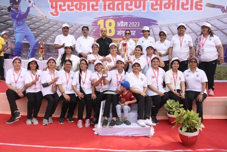 एसईसीएल इंदिरा विहार में फ्रेंडली क्रिकेट मैच फॉर विमेंस सम्पन्न