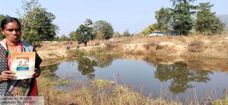 डबरी निर्माण से रबिया को मिला रोजगार का जरिया