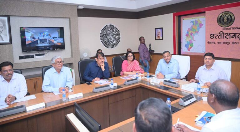 कोयला सचिव अमृत लाल मीणा छत्तीसगढ़ प्रवास पर