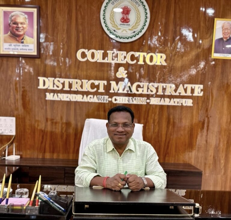 जानी पहचानी जगह पर कलेक्टर ने किया पदभार ग्रहण !