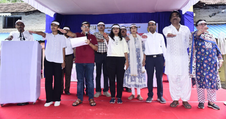 तृतीय लिंग समुदाय और दिव्यांगजनों की शहर में निकली रैली