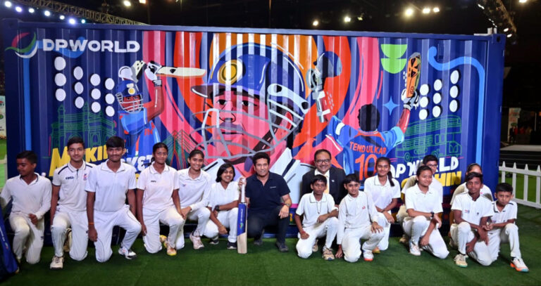 डीपी वर्ल्ड, आईसीसी और सचिन तेंदुलकर ने क्रिकेट को विस्तार देने की वैश्विक पहल के लिए मिलाया हाथ