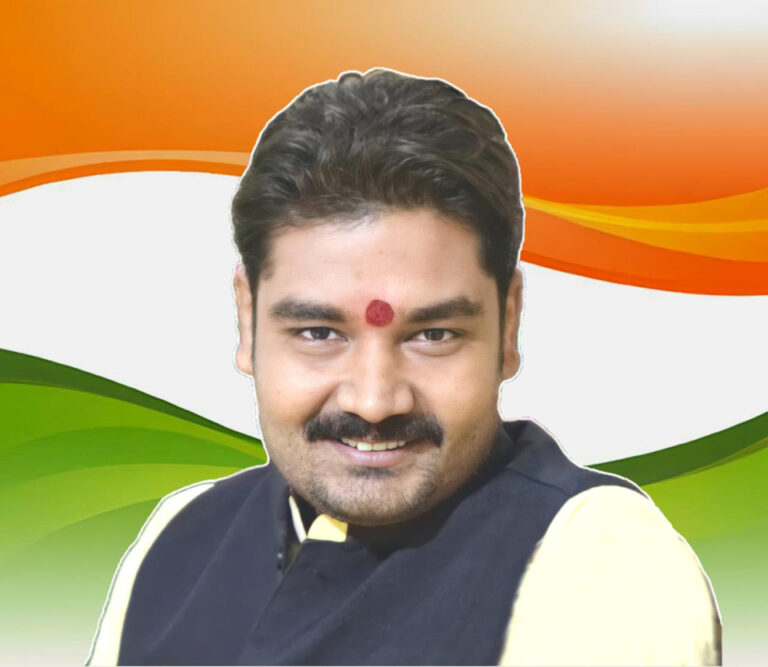 भाजपा प्रत्याशी विनायक गोयल ने बताया आदिवासियों के प्रति भाजपा का दृष्टिकोण