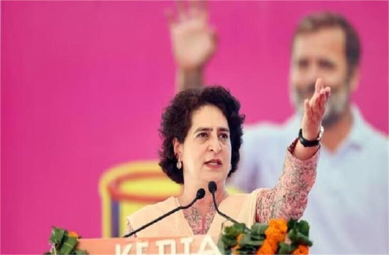 राजस्थान के झुंझुनूं में बोलीं प्रियंका गांधी- वोट मांगने नहीं, जागरूक करने आई हूं