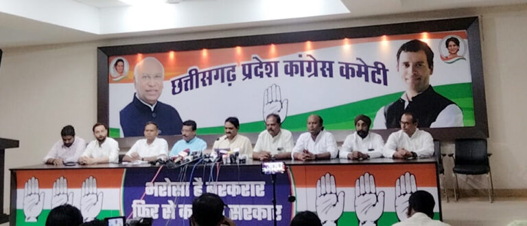 महादेव एप्प में कांग्रेस का नया खुलासाः बृजमोहन अग्रवाल की गाड़ी से ईडी ने रकम जप्त किया