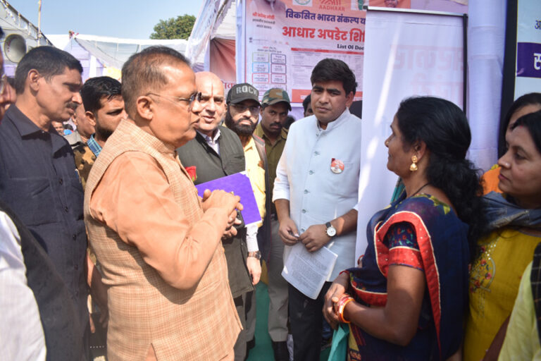 संकल्प शिविर में उमड़ रही हितग्राहियों की भीड़, मिल रहा योजनाओं का लाभ