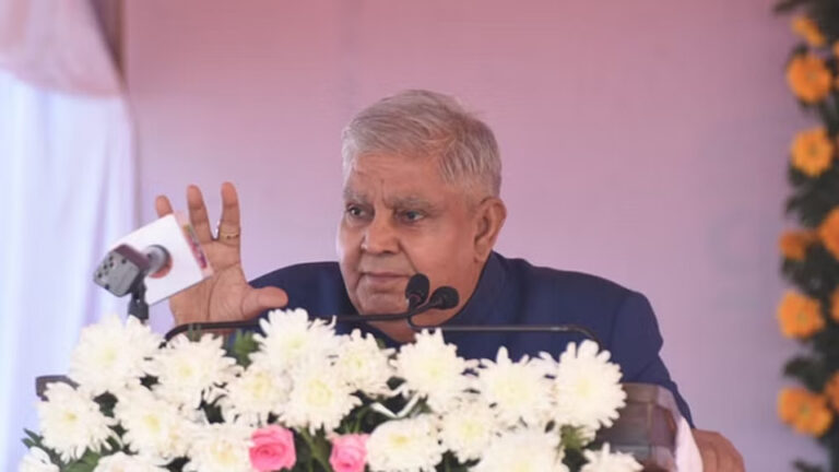 उपराष्ट्रपति ने स्वास्थ्य मेले का किया शुभारंभ: बोले – स्वास्थ्य तभी अच्छा रहेगा जब शासन व्यवस्था ठीक रहेगी