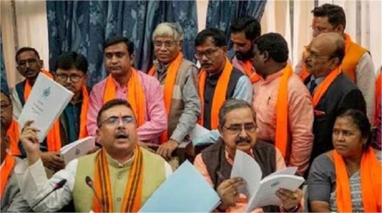 संदेशखाली के मुद्दे पर बंगाल विधानसभा में हंगामा, 6 भाजपा विधायक निलंबित