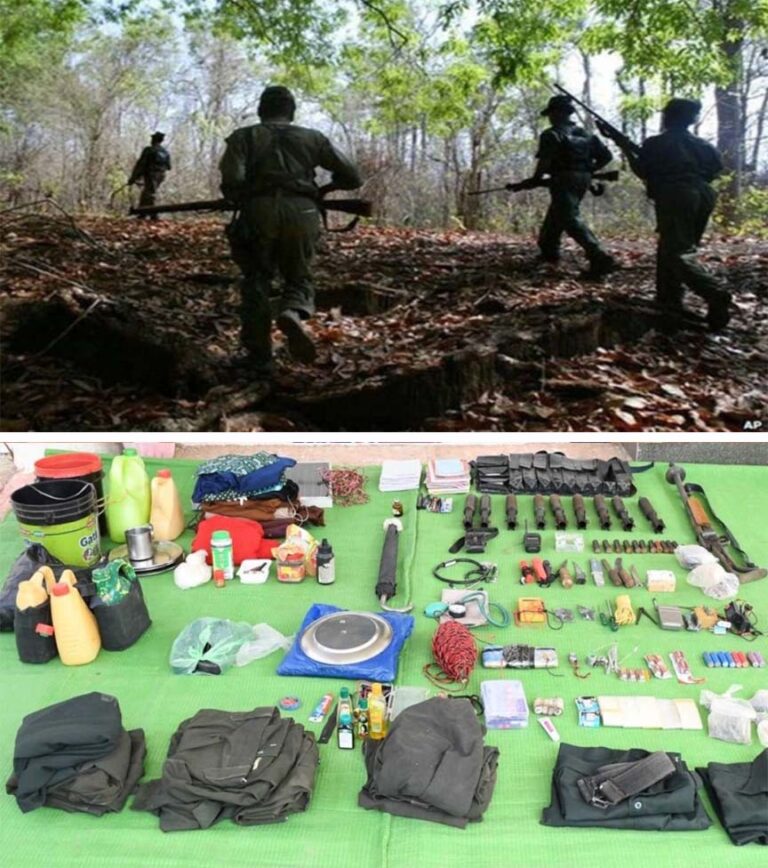 कांकेर मुठभेड़ में मारा गया नक्सली कमांडर मनकेर, सिर पर आठ लाख रुपए का था ईनाम…