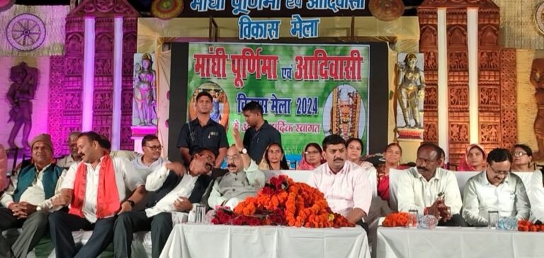 रतनपुर माघी पूर्णिमा मेले के समापन में पहुंचे उप मुख्यमंत्री अरुण साव