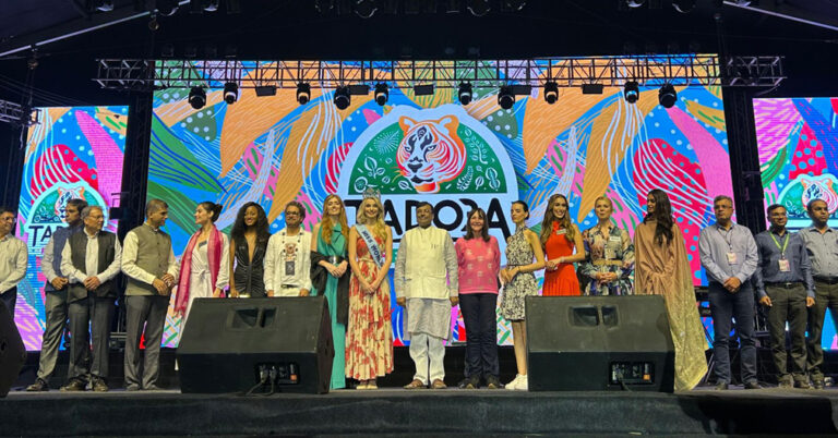 मिस वर्ल्ड प्रतियोगियों ने ‘ताडोबा महोत्सव’ का दौरा किया