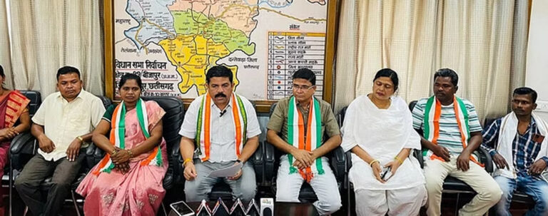 ‘आदिवासी विरोधी है भाजपा सरकार’ : कांग्रेस विधायक मंडावी का भाजपा पर हमला, बोले- डरी हुई हैं प्रदेश की महिलाएं