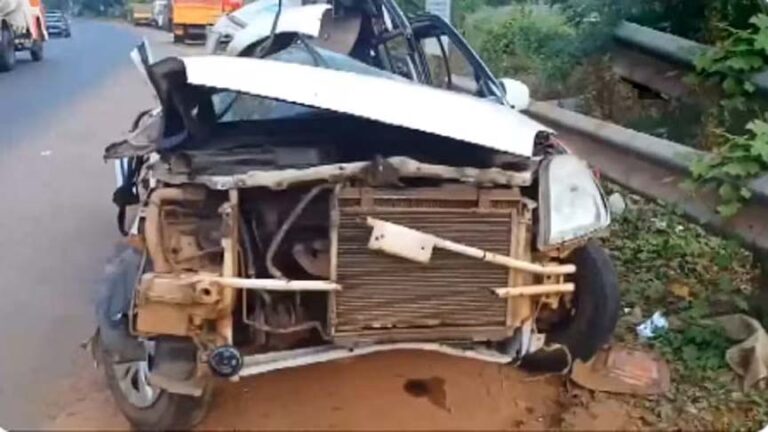 कन्नूर में कार-लॉरी की टक्कर में एक ही परिवार के पांच सदस्यों की मौत, मरने वालों में बच्चा भी शामिल