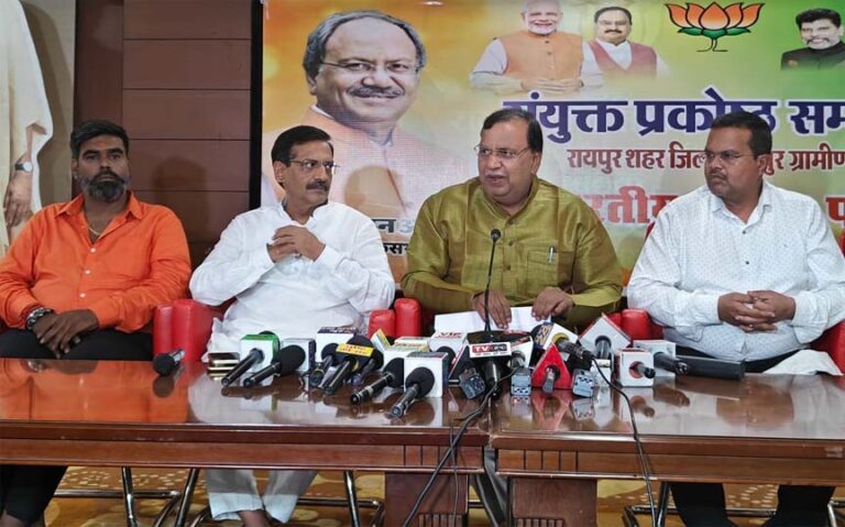 पीएम मोदी को डिफाल्टर कह कर महंत ने राजनीतिक शुचिता की सारी हदें तोड़ दी है – शिवरतन शर्मा