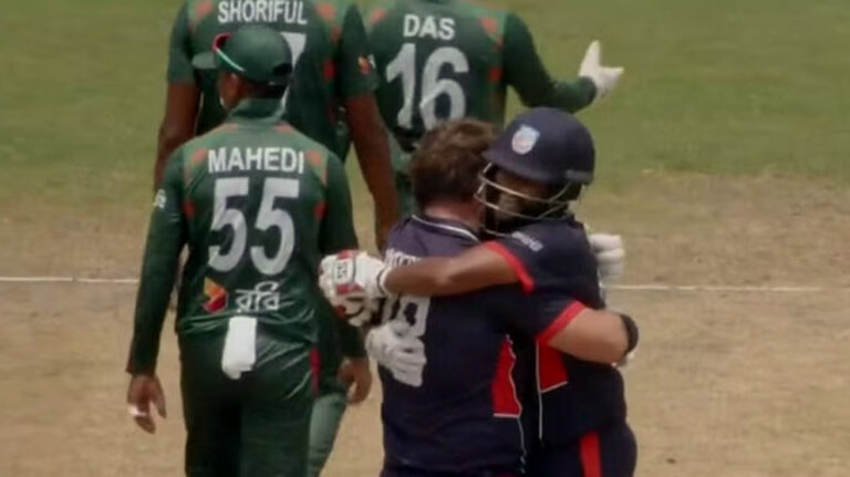 विश्व कप से पहले बांग्लादेश की करारी हार, अमेरिका के हरमीत ने छुड़ाए पसीने, भारत से है खास रिश्ता