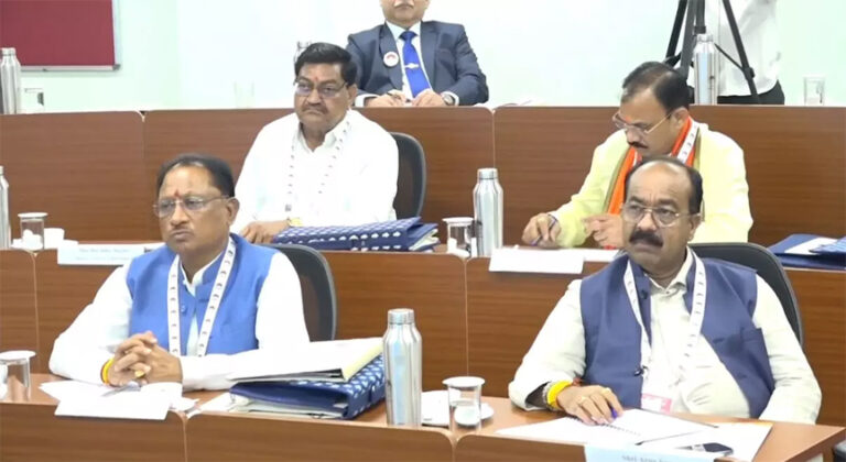 चिंतन शिविर शुरू, मुख्यमंत्री विष्णुदेव साय सहित मंत्रिमंडल के सदस्य ले रहे हिस्सा