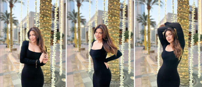 काले अवतार में दिलों पर छुरियां चलाती शमा सिकंदर