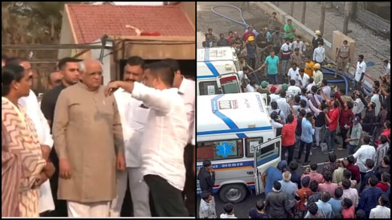 राजकोट में गेमिंग सेंटर में आग: घायलों से मिलने अस्पताल पहुंचे गुजरात के सीएम, 12 बच्चों समेत 27 की गई है जान