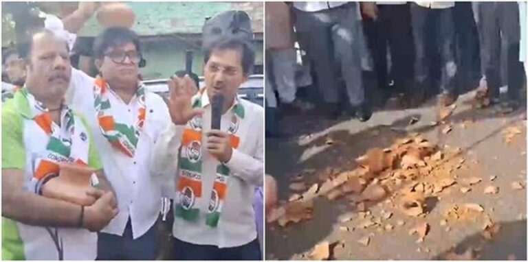 दिल्ली: जल संकट पर राजनीतिक पार्टियों की सियायत, सामने आया कांग्रेस का सड़क पर मटका फोड़ प्रदर्शन का वीडियो