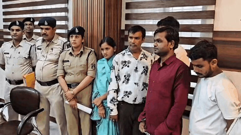 अंधे कत्ल की गुत्थी सुलझी: मुंगेली में हत्या को बताया था आत्महत्या, अवैध संबंध बने वजह; पुलिस ने छह को पकड़ा