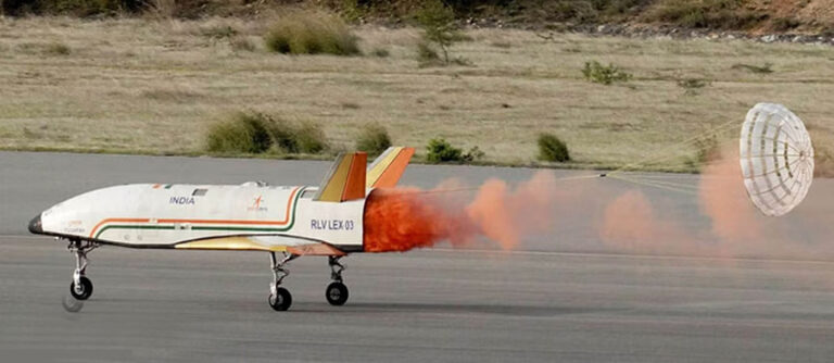 इसरो का एक और कीर्तिमान, दोबारा इस्तेमाल हो सकने वाले विमान की तकनीक का तीसरा परीक्षण भी सफल