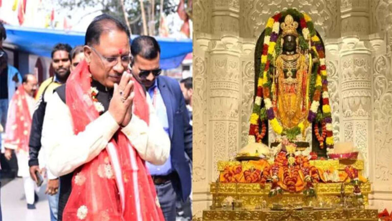 मुख्यमंत्री विष्णुदेव साय के साथ पूरा मंत्रिमंडल जाएगा अयोध्या, करेंगे रामलला के दर्शन