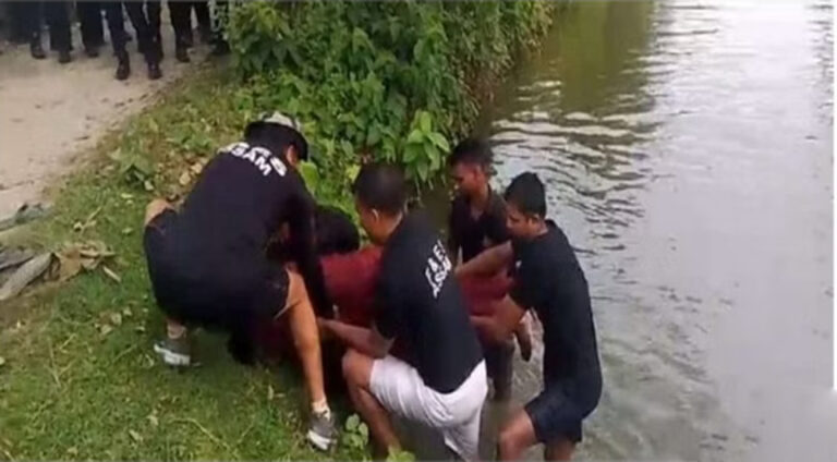 पुलिस हिरासत से भागने की कोशिश में गैंगरेप का आरोपी तालाब में कूदा, मौत; क्राइम सीन ले जाते वक्त हुई घटना