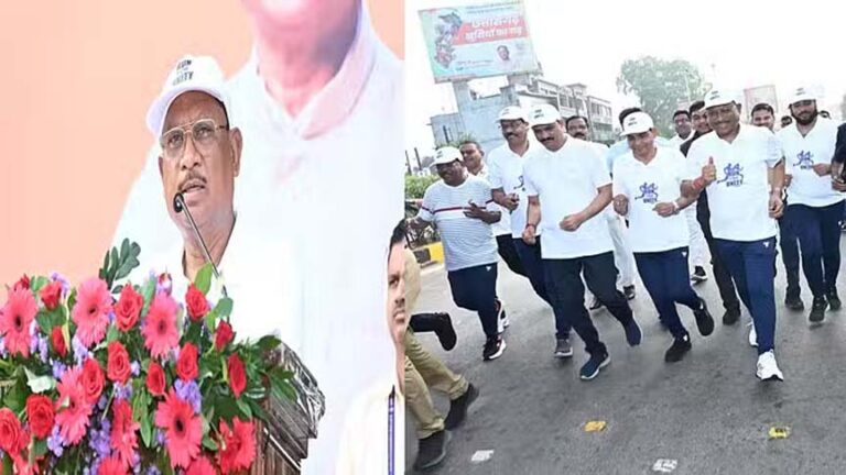 सीएम साय ने रायपुरवासियों के साथ लगाई एकता दौड़; कहा- आगे बढ़ने की प्रेरणा देता है रन फॉर यूनिटी