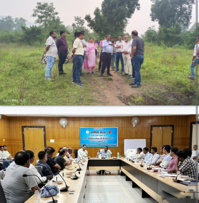 प्रधानमंत्री ग्राम सड़क योजना के प्रमुख अभियंता ने बिलासपुर में ली संभाग स्तरीय बैठक