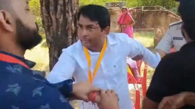 एसडीएम थप्पड़ कांड: समरावता में नरेश मीणा गिरफ्तार, बोला- भागना मेरा कैरेक्टर नहीं, समर्थकों ने हिंसा और आगजनी की