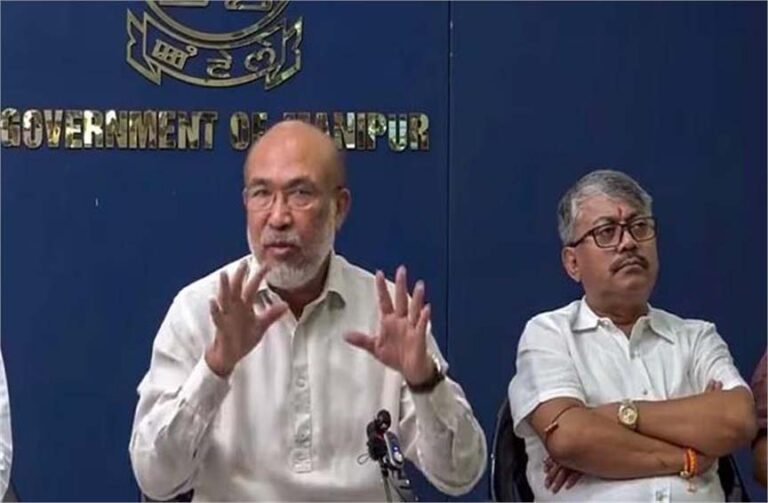 मणिपुर के सीएम बोले- छह लोगों की हत्या के दोषी जल्द होंगे कठघरे में खड़े