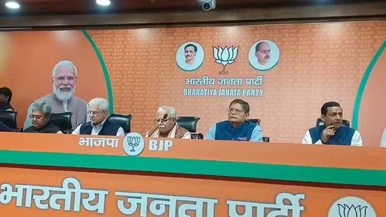 भाजपा में शामिल हुए कैलाश गहलोत, मनोहर लाल ने दिलाई सदस्यता; कल छोड़ी थी ‘आप’