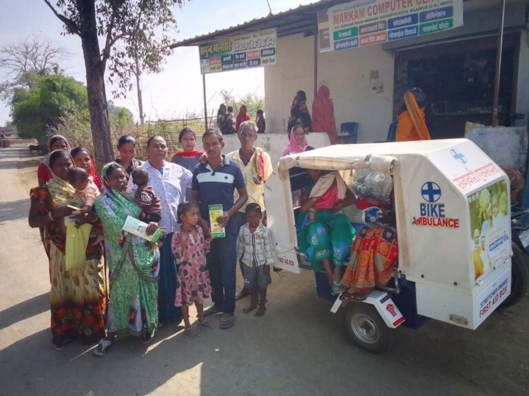 संगवारी बाईक एंबुलेंस, वनांचलों में स्वास्थ्य सुविधा का नया दौर